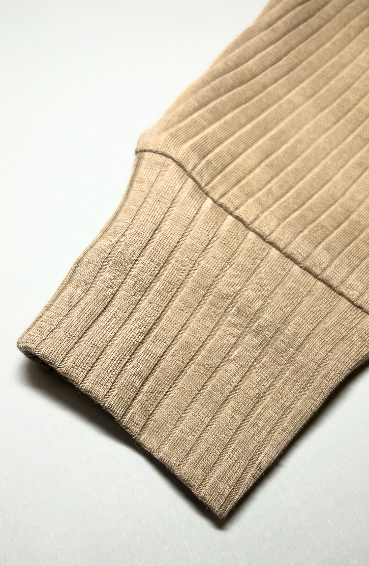 Cropped V-Neck Sweatshirt